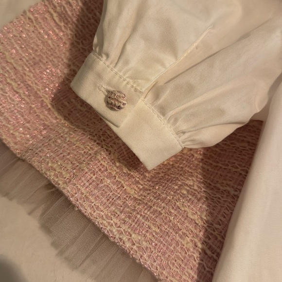 Piccola Speranza Tweed Skirt, Blouse and Purse Set - Picture 4 of 16